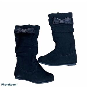 Okie Dokie Kids Tall Black Boots Sz 5 Baby Girl
